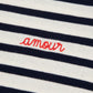 Tee-shirt marinière Colombier Amour